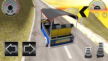 Tuk Tuk Auto Rickshaw Simulator - Hill Climb 3D Game | Indian Auto Rickshaw Game | Rickshaw Racing