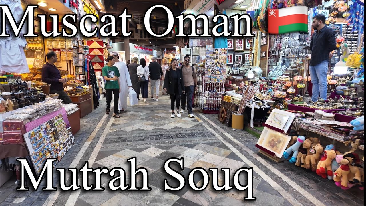 Tour Of Muscat Oman 🇴🇲 | Most Popular Traditional Market | Mutrah Souq  & Mutrah Corniche  Walking