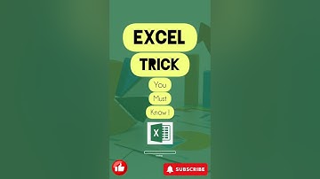 Excel trick for data analyst #excel #exceltutorial #viralshort #exceltips #excelinterview #msoffice