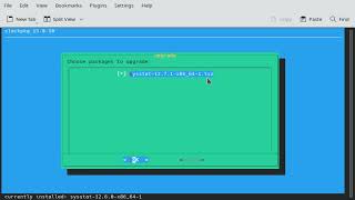 Upgrade Sysstat Slackware