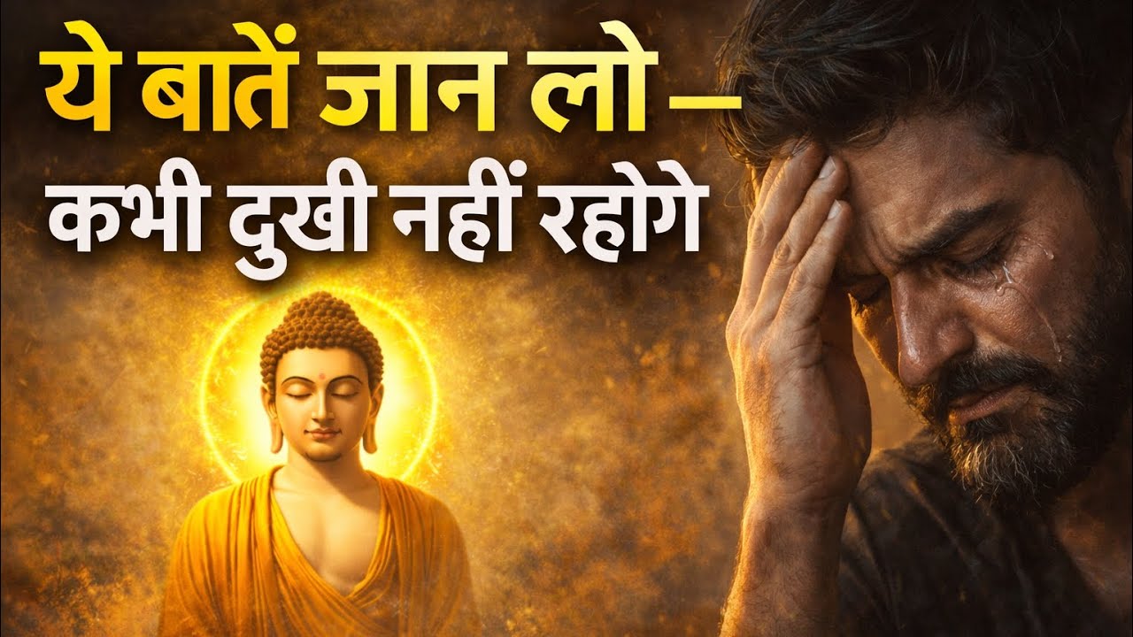 ये बातें जान लो — कभी दुखी नहीं रहोगे “Know these things – you will never be sad.” Buddhist