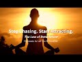 Stop Chasing Start Attracting Hypnosis To Let Go Receive Inspired By Carl Jung 
