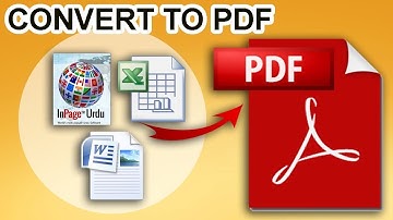 how to convert inpage file into pdf