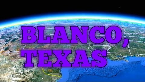 Minecraft : Texas Blanco county map build 69/254