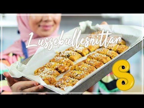 Lussebullesnittar - kolasnittar som smakar lussebulle | Lär dig baka med Camilla Hamid