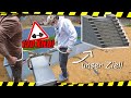 MASSIV schwere POOL Treppen bauen (feat. Muskeln aus Stahl)