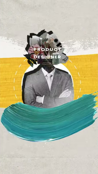 Motion Graphics I Product designer vs UX designer (digital paper collage animation) 모션그래픽 에프터이펙트