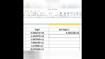 How to Fill 16 Digit Number in One Cell MS Excel