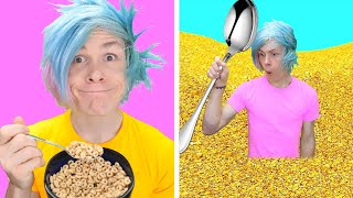 Trying AM I GENIUS OR WHAT? || 5 Funny Food And Beauty Life Hacks That Are Actually Genius by 123GO!