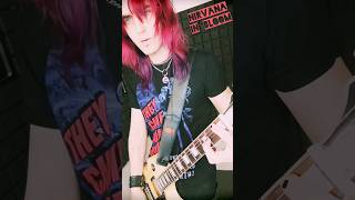 NIRVANA 😵 In Bloom Guitar Cover 🎸 Beginner Power Chord Riff