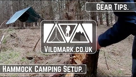 My Hints and tips | How I setup my Hammock | DD Hammocks |