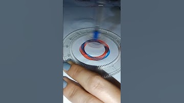 Satisfying Spiro Art Reverse ◀️ #spirograph #shortfeed #ytshort #satisfying #art #howto