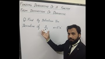 F.Sc part 2 exercise 2.1 Q1 Part 7. DIFFERENTIATION