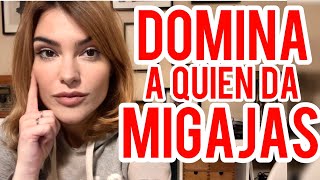 AHORA SERÁ ESA PERSONA LA QUE ESPERE TUS MIGAJAS