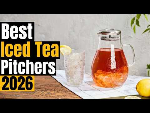 Top 5 Best Ice Tea Makers & Pitchers (2025-2026) – Brew Smarter! Leakproof, Airtight & BPA-Free