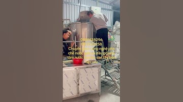 Cách làm nước giặt nước rửa chén bát lau sàn