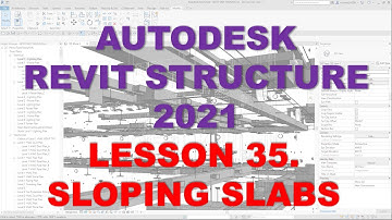 REVIT STRUCTURE 2021 - STEP BY STEP TUTORIAL 35 - SLOPING SLABS