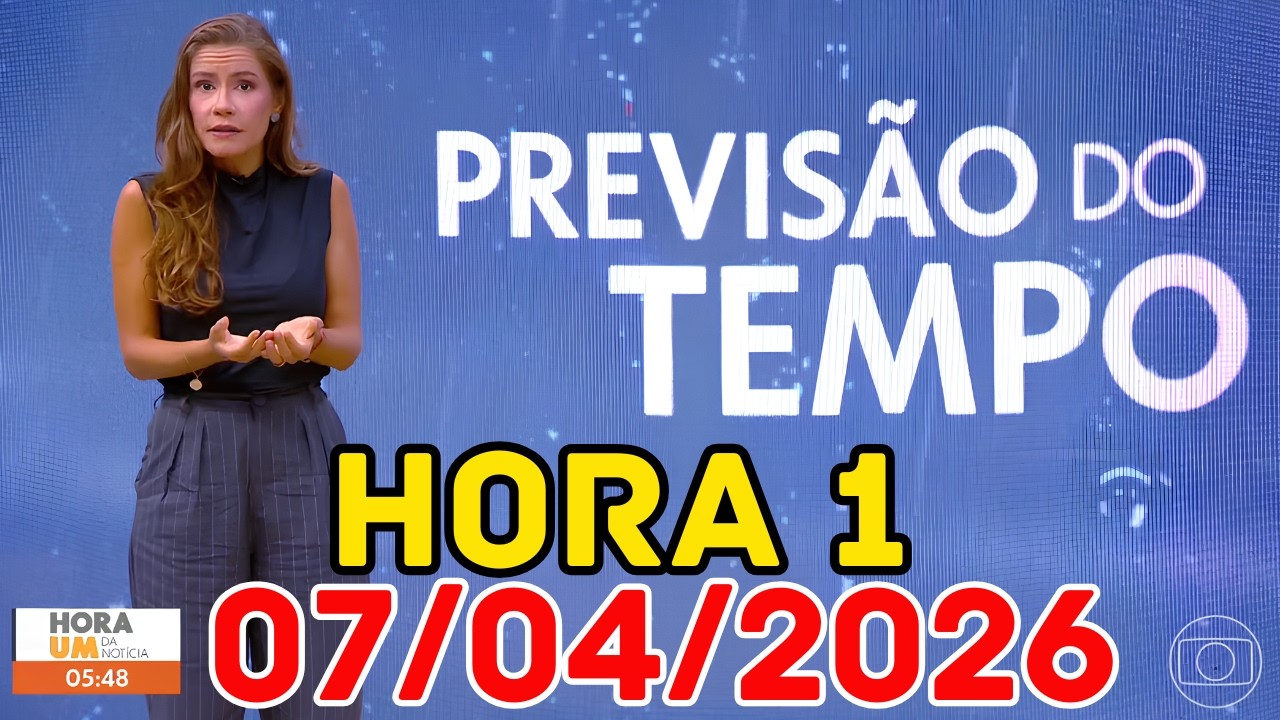 ALERTA DE PERIGO EXTREMO: Ciclone traz ventos de 100 km/h e 100mm | Previsão do Tempo Hora 1 07/04