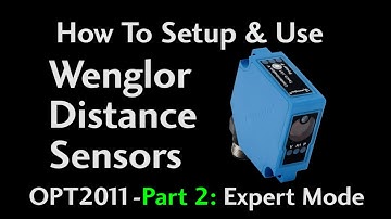 Wenglor Distance Sensors (OPT2011-Part 2: Expert Mode) from AutomationDirect