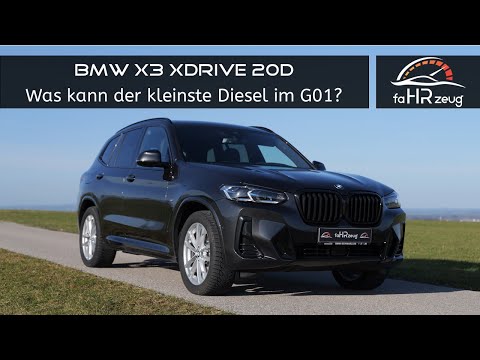 Youtube BMW X3 20d 2024 - Kann auch der kleine Diesel im X3 punkten?  | Fahrbericht | Review | Kapitel | G01 thumb