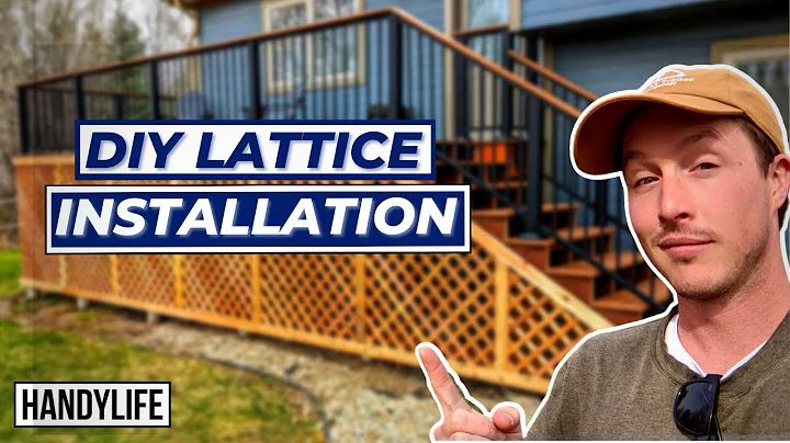 DIY Deck Lattice | Easy Installation | Handyman