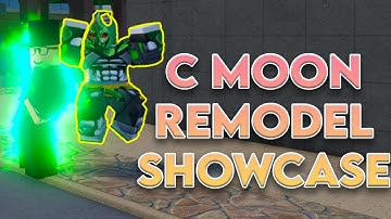 [YBA] NEW C-MOON REMODEL SHOWCASE!?