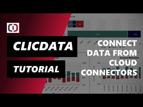 How to Connect your Data from Cloud Connectors - ClicData Tutorial