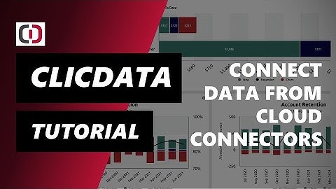 How to Connect your Data from Cloud Connectors - ClicData Tutorial