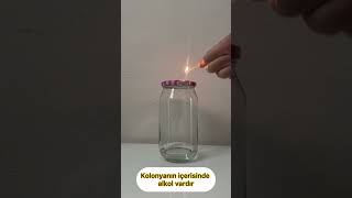 Kolonya Yanıcıdır