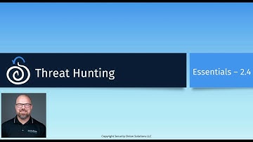 Security Onion Essentials 2024 Threat Hunting