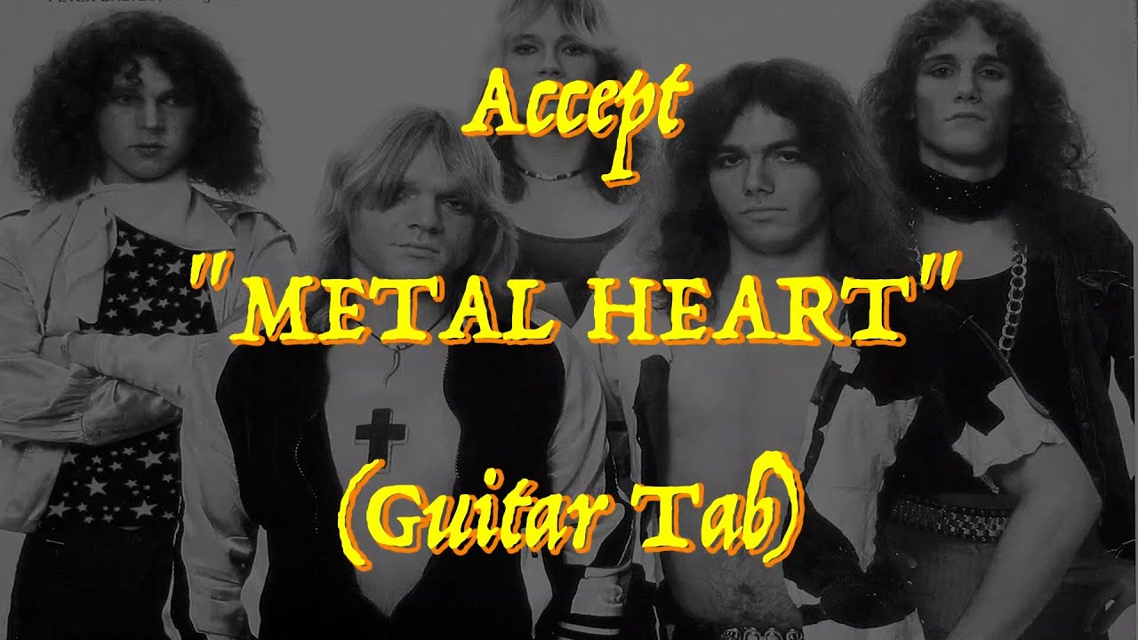 Accept - “Metal Heart” - Guitar Tab ♬ - YouTube