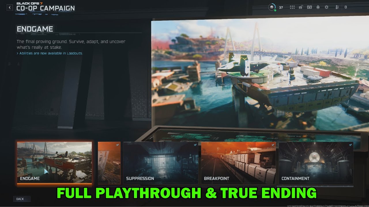 Call of duty black ops 7 - End game full playthrough - How to unlock ...