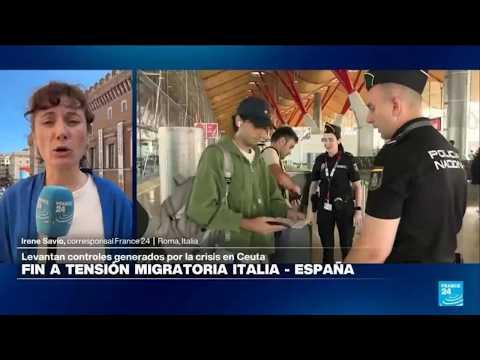 Fin a la tensión migratoria entre Italia y España tras los controles por la crisis en Ceuta