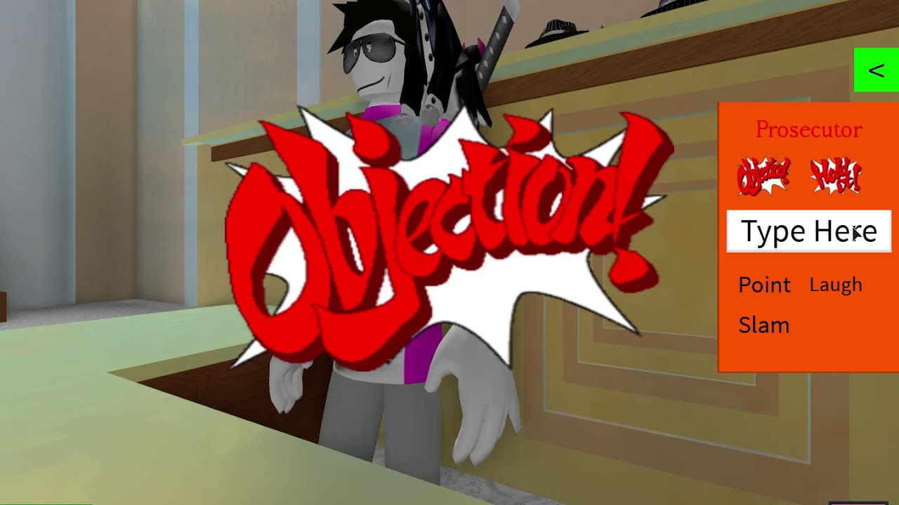 Roblox Ace Attorney Official Experience YouTube 
