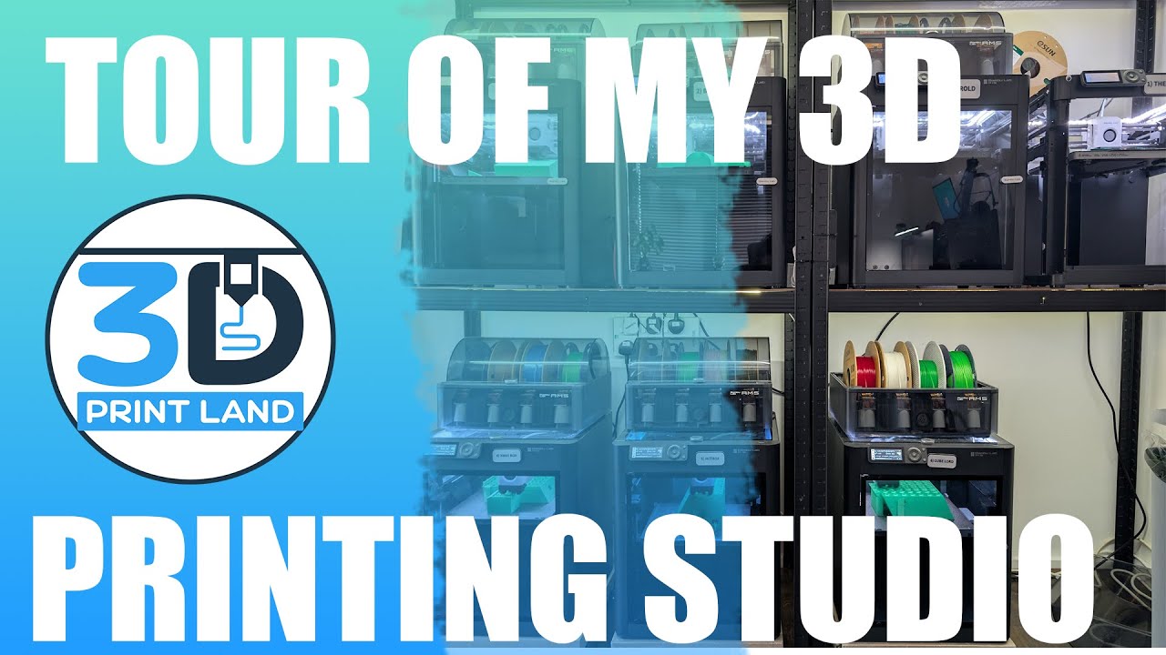 3D Printing Studio Tour - 3D Print Land