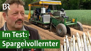 Statt Erntehelfern: Spargel ernten mit dem Vollernter | Landmaschinen | Unser Land | BR