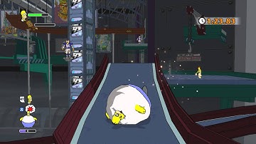 The Simpsons Game (Xbox 360) ~ Level 10: Bargain Bin (Time Challenge)