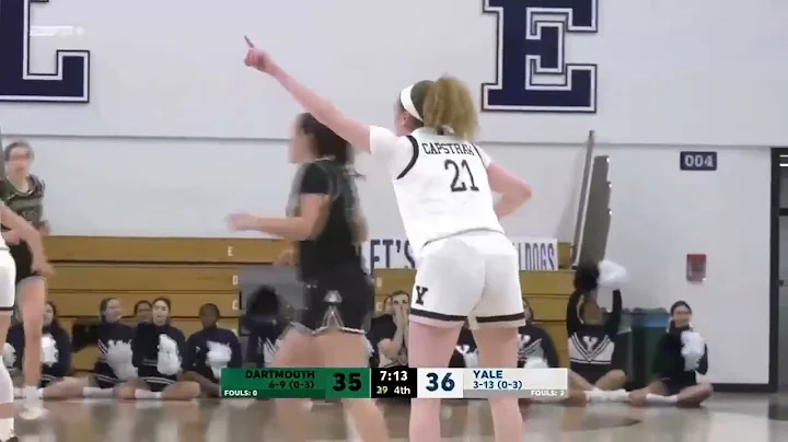 Yale Downs Dartmouth, 48-46