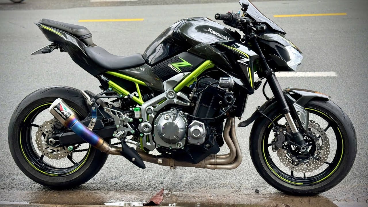 660-|Dương motor| kawasaki z900 model 2018 full đồ giá 13x củ