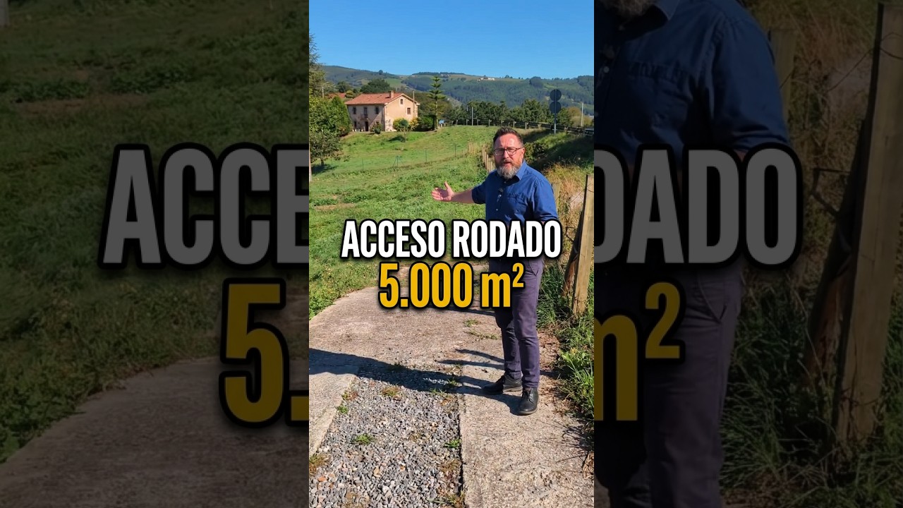 Tu pedazo de campo cerca de la ciudad 🚗 #FincaRústicaCantabria #CampoYCiudad #Cantabria