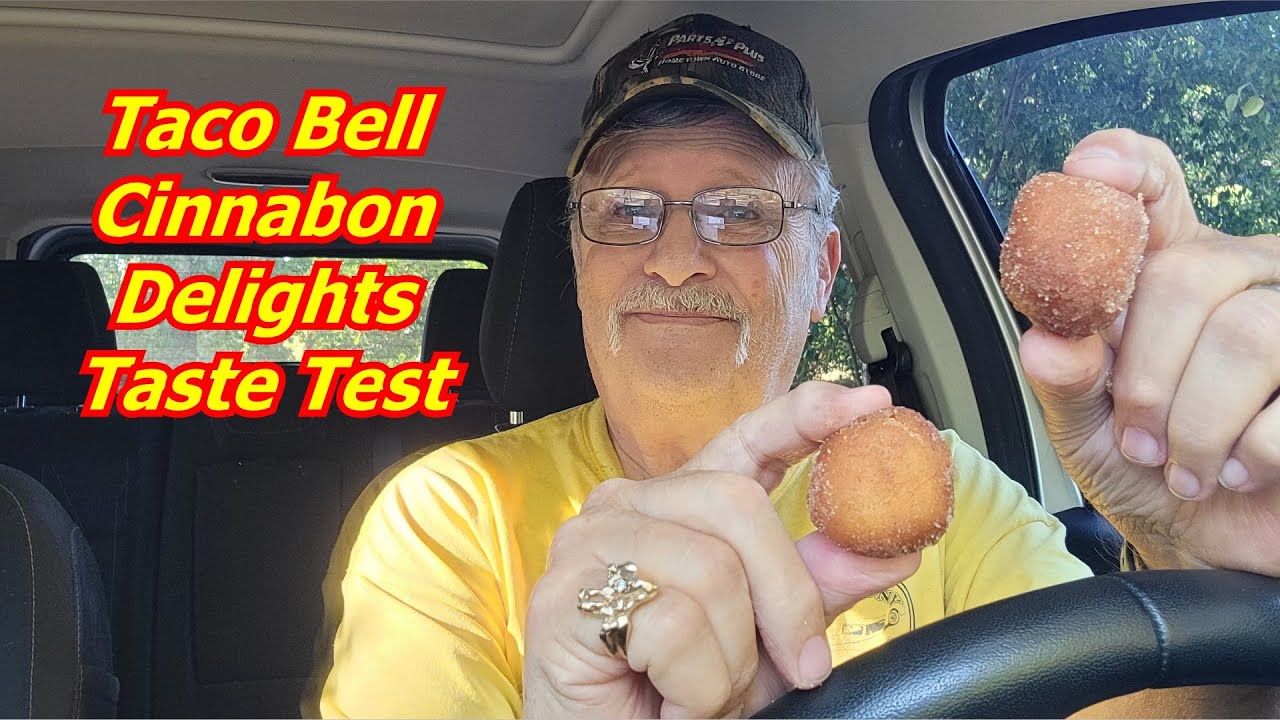 Taco Bell Cinnabon Delights Taste Test and Rating