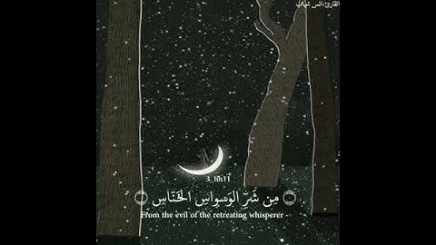 سورة الناس الشيخ انس الشهاب صوت رائع جدا / Alaa Al-Halak علاء الحلاق