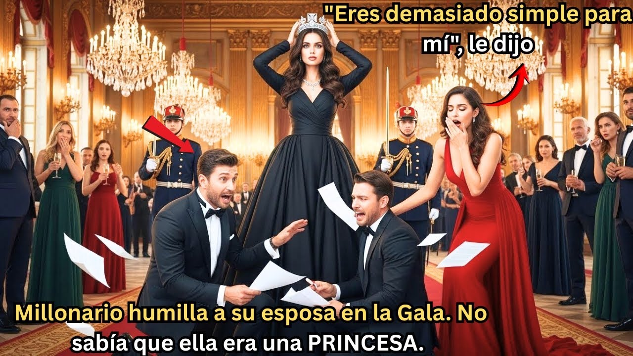 Le pidió el DIVORCIO por ser "POBRE"... Se Congeló cuando vio su CORONA REAL.