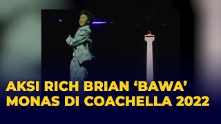 Aksi Rich Brian Bawa Monas ke Panggung Coachella 2022 Bikin Bangga Netizen Indonesia