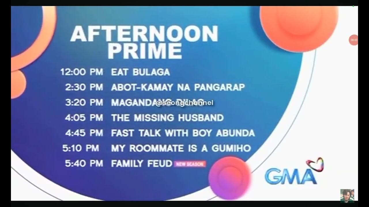 Gma Schedule SEPTEMBER 20 2024 Friday YouTube