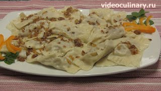 Вареники с картошкой - Рецепт Бабушки Эммы(Рецепт - Вареники с картошкой от http://www.videoculinary.ru/ Бабушка Эмма делится Видео-рецептом Вареников с картошкой..., 2012-01-12T23:25:26.000Z)