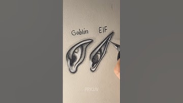 How to draw ears * #drawing #tutorial #art #howtodraw #shorts