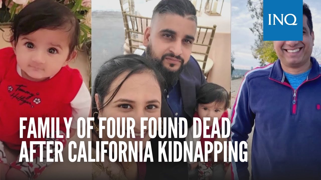 Family of four found dead after California kidnapping - YouTube