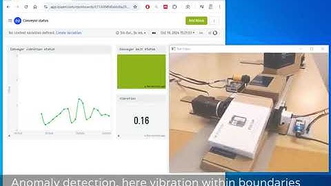 Conveyor belt - vibration anomaly detection