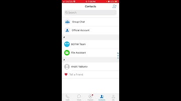How to add a contact in Botim app?